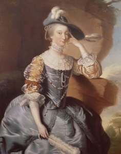 Portret van mevrouw Anne Carver